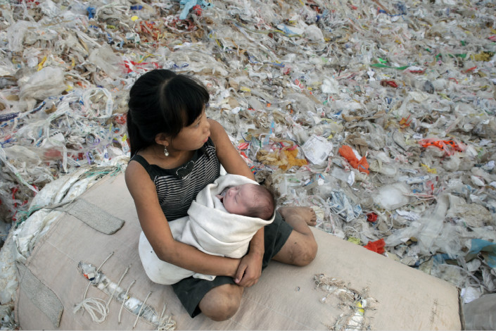 Still from the award-winning documentary “Plastic China,” shot in a coastal town in Shandong province, which has recycled plastic waste imported from the U.S., UK, Germany and other Asian countries for nearly three decades. China will ban all imports of plastic waste on Jan. 1, 2018. Photo: Wang Jiuliang