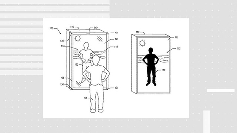 亚马逊获智能镜子专利 可切换场景虚拟试衣
