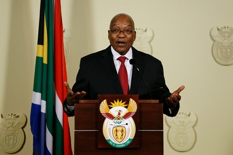 祖马宣布辞职 非国大主席就任南非代总统