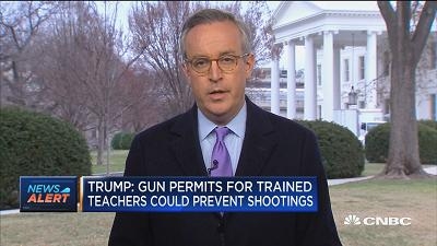 特朗普会面全国步枪协会 表达加强控枪意愿