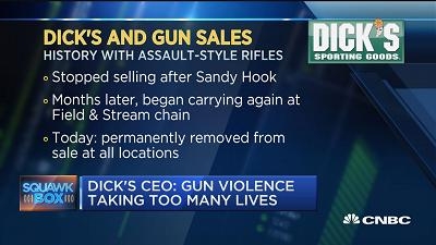 美大型枪商回应佛州枪击 将永久停止销售“突击武器”