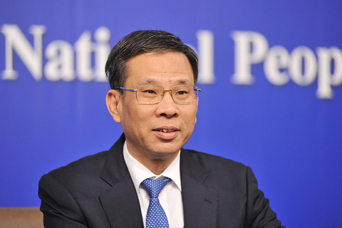 Liu Kun, the 61-year-old chairman of the Budgetary Affairs Commission of the National People’s Congress, was named China’s new finance minister on Monday. Photo: VCG