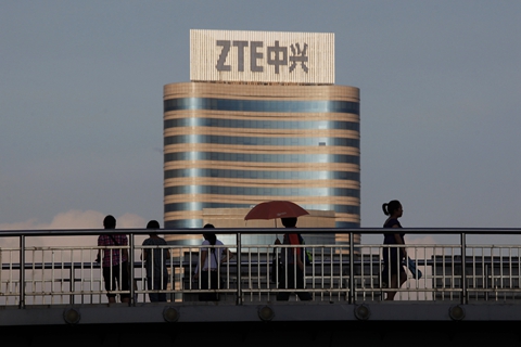 ZTE’s headquarters in the southern Chinese technology hub of Shenzhen. Photo: VCG
