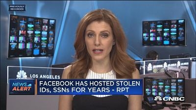 Facebook被曝存在贩卖身份信息广告 股价跌近4%