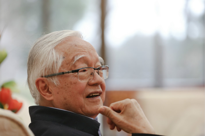 Economist Wu Jinglian. Photo: VCG