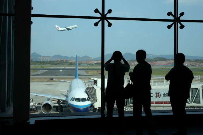 The terminal at Kunming Changshui International Airport in Kunming, Yunnan province, is seen in August 2013. Photo: VCG