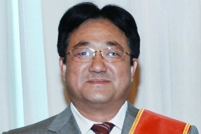 Chen Yongkai, chairman of the bankrupt Dalian Machine Tool Co. Ltd. Photo: VCG