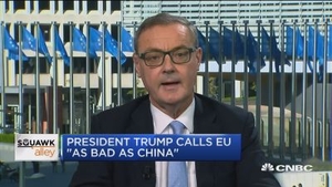 欧盟驻美大使：说欧盟在贸易上对美不利 我不赞同