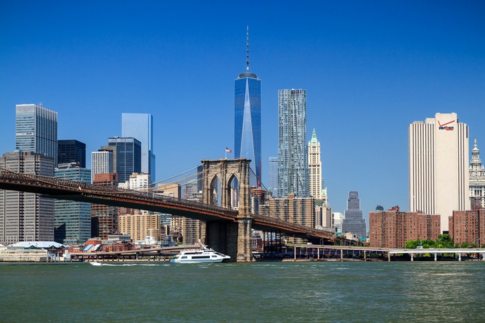 The Brooklyn Bridge in New York. Photo: IC