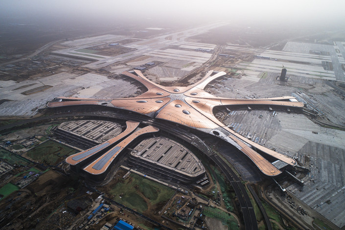 Beijing Daxing International Airport on Dec. 2, 2018. Photo: VCG