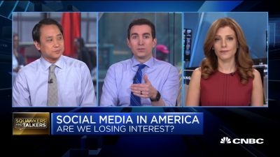 【华尔街原声】调研：美国成年人正在减少使用Facebook和Snapchat的时间