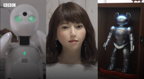 代替人类工作的日本机器人