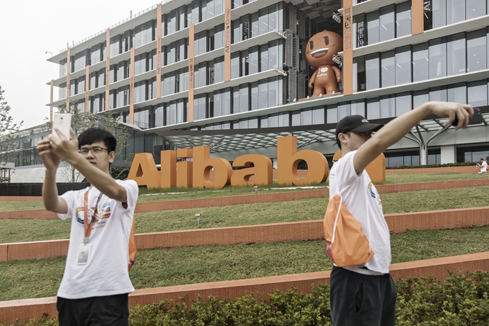 The Chinese internet powerhouse is opening up Alibaba.com just as a decelerating home economy depresses the top line. Photo: Bloomberg