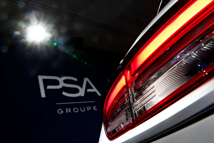 Dongfeng Motor, the French state and the Peugeot family each owns 12.2% of PSA Group. Photo: VCG