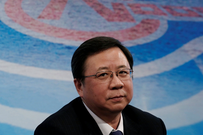 Yang Hua, former head of China National Offshore Oil Corp., has taken the helm of SinoChem. Photo: VCG
