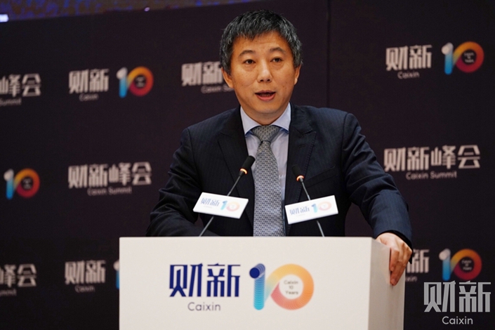 Mu Changchun, head of the central bank's Digital Currency Research Institute. Photo: Wei Shumin/Caixin