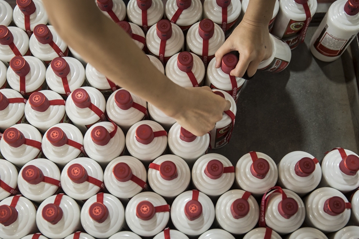 Moutai, the “national liquor” of China, is often involved with corruption. Photo: Bloomberg