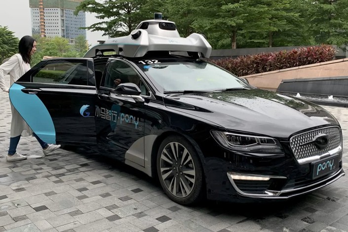 Pony.ai operates a pilot fleet of robotaxis in Guangzhou, South China’s Guangdong province. Photo: Nikkei Asian Review