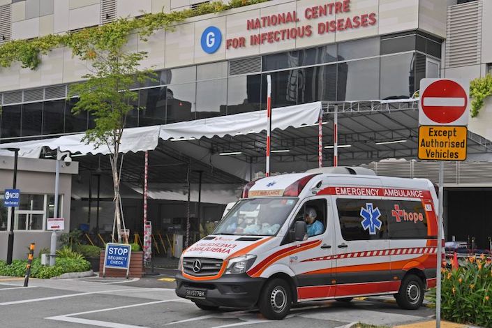 Two people in Singapore have died from Covid-19 due to complications. Photo: The Straits Times