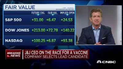 【华尔街原声】强生CEO：预计9月开始新冠疫苗人体试验