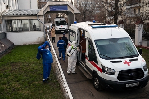 莫斯科成俄罗斯疫情震中 首都圈外实际感染数难估