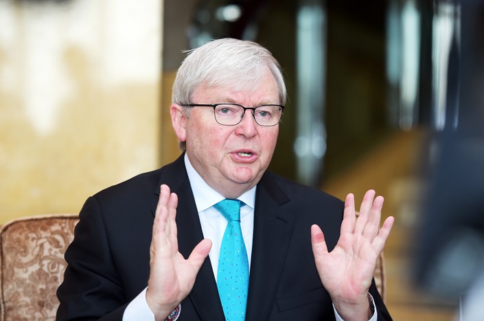 Former Prime Minister Kevin Rudd. Photo: IC Photo