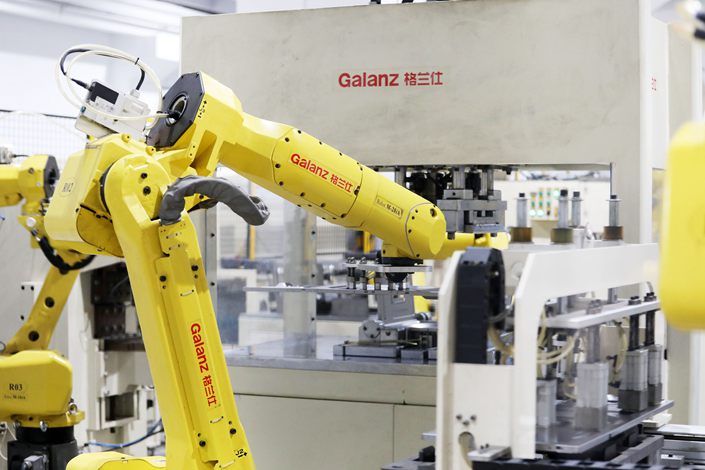 Appliances are made at a Galanz factory in Foshan, South China's Guangdong province, on April 28. Photo: IC Photo