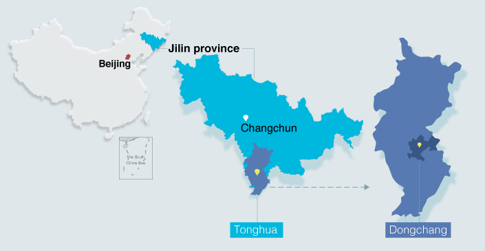 Tonghua map-1