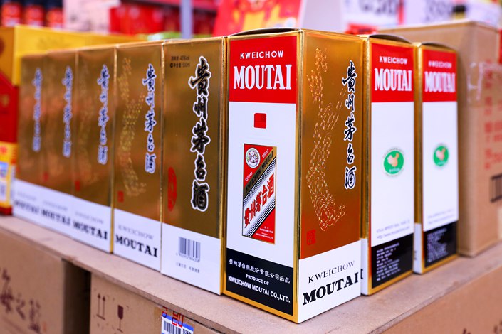 Based on the closing price Tuesday, Kweichow Moutai had a market value of $400 billion.
