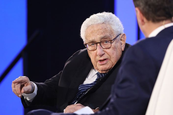 Former U.S. Secretary of State Henry Kissinger. Photo: Bloomberg