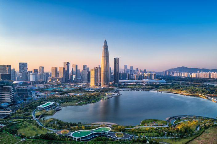 A Caixin count found that 11 new international schools are due to open in the Greater Bay Area tech hub of Shenzhen this year, reflecting the region’s flourishing market for global education. Photo: VCG