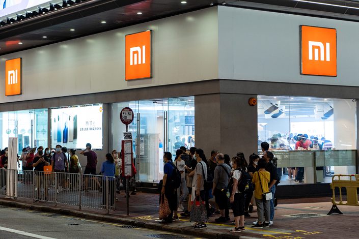 A Xiaomi store in Hong Kong on May 25. Photo: VCG