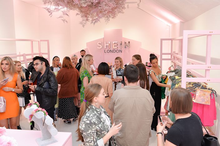 Guests attend a Shein event in London, U.K., on May 23, 2019. Photo: VCG