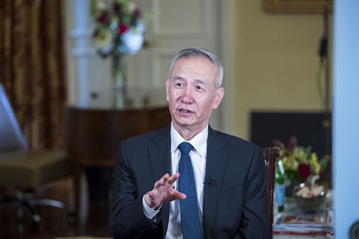 Liu He, vice premier of China’s State Council. Photo: Xinhua
