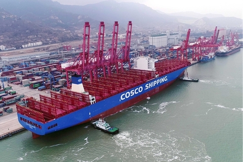As of June 30, Cosco Shipping Ports operated 357 berths in 36 ports around the world
