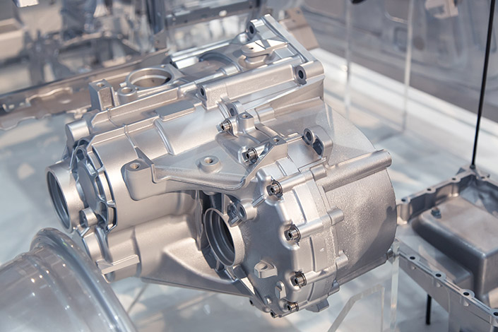 A gear box made of magnesium. Photo: IC Photo