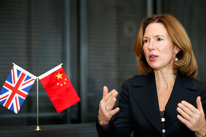 Caroline Wilson, British Ambassador to China. Photo: VCG