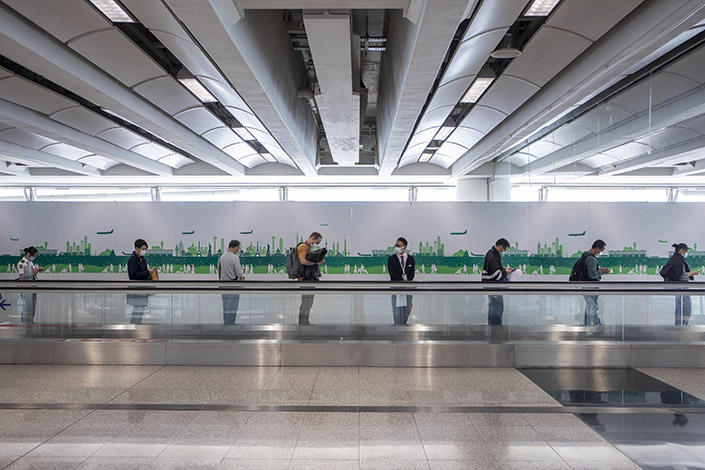 The Hong Kong International Airport on Feb. 4. Photo: VCG