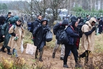 波兰白俄罗斯边境难民危机升级 