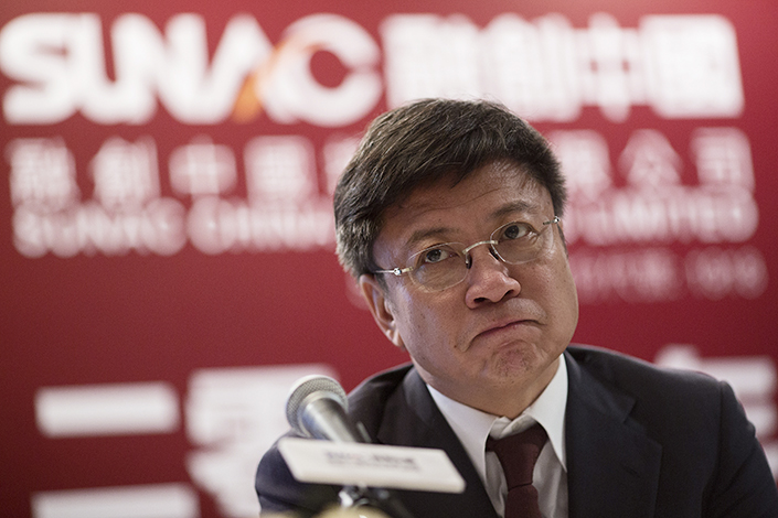 Sun Hongbin, chairman and CEO of Sunac China Holdings Ltd. Photo: VCG