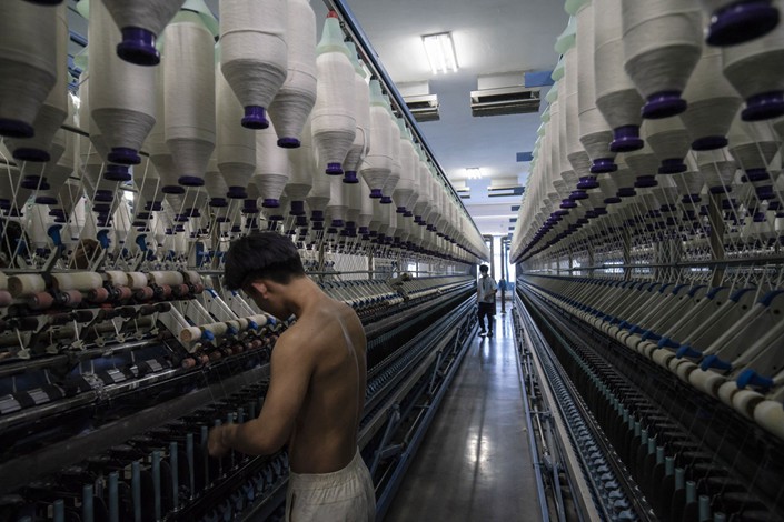 The Fujian Strait Textile Technology factory in Putian, China. Photo: Bloomberg