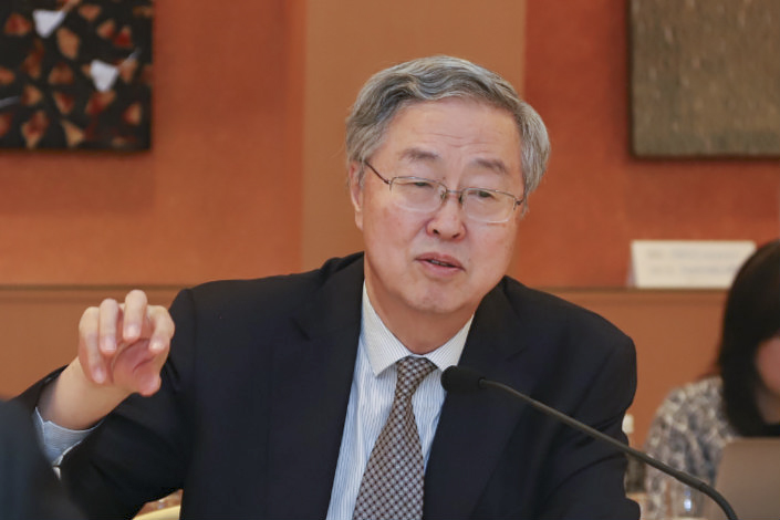 Zhou Xiaochuan is the vice chairman of the Boao Forum for Asia and a former governor of the People’s Bank of China. Photo: Caixin