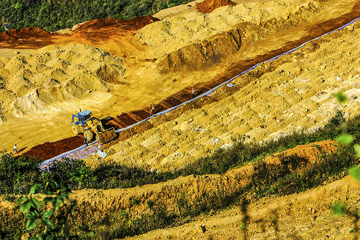 A real earth mine in Southwest China's Yunnan province. Photo: VCG