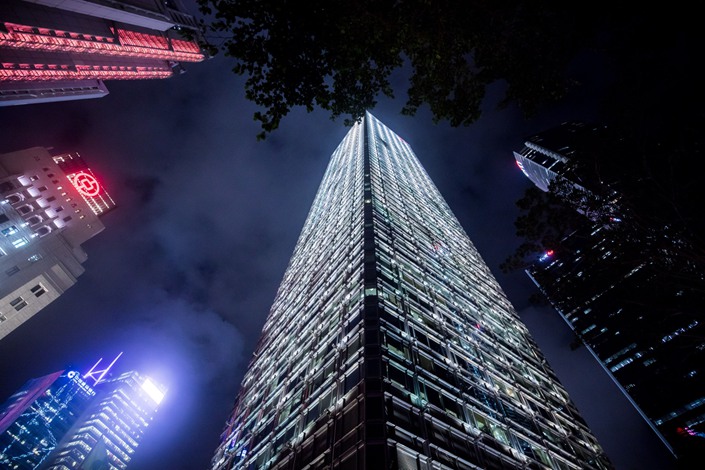 The Cheung Kong Center building in Hong Kong, which houses the head offices of CK Asset Holdings. Photo: Bloomberg