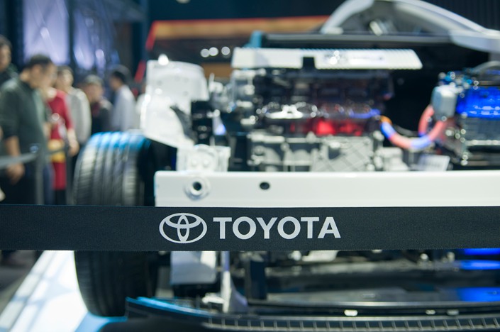 Toyota aims to put the Arene operating system in its own vehicles by 2025. Photo: IC Photo