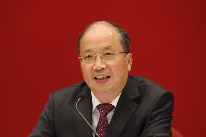 China Securities Regulatory Commission Chairman Yi Huiman