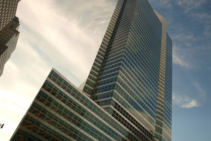 The Goldman Sachs global headquarters building in New York. Photo: VCG