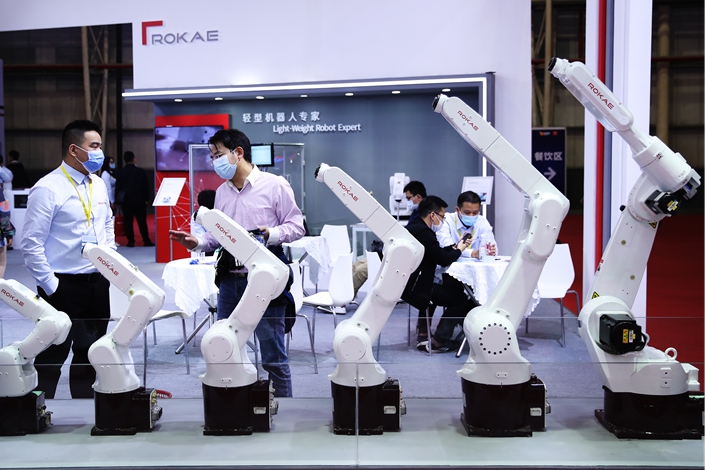 Chinese robotics startup Rokae said it has raised $63 million in a new strategic funding round. Photo: VCG