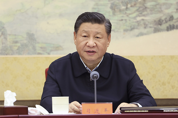 President Xi Jinping has ordered Hong Kong’s government to make containing the city’s Covid-19 outbreak its current “overriding task” and ensure “overall social stability” amid record case numbers. Photo: Cpc.people.com