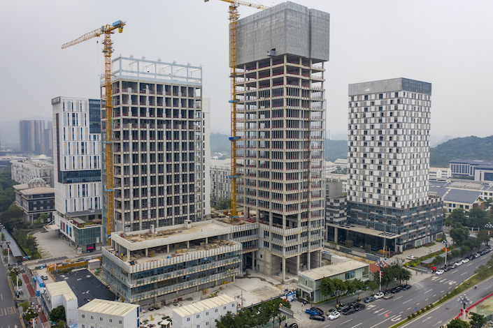 Sales of China’s top 100 property developers fell 39.6% year-on-year by value in January.